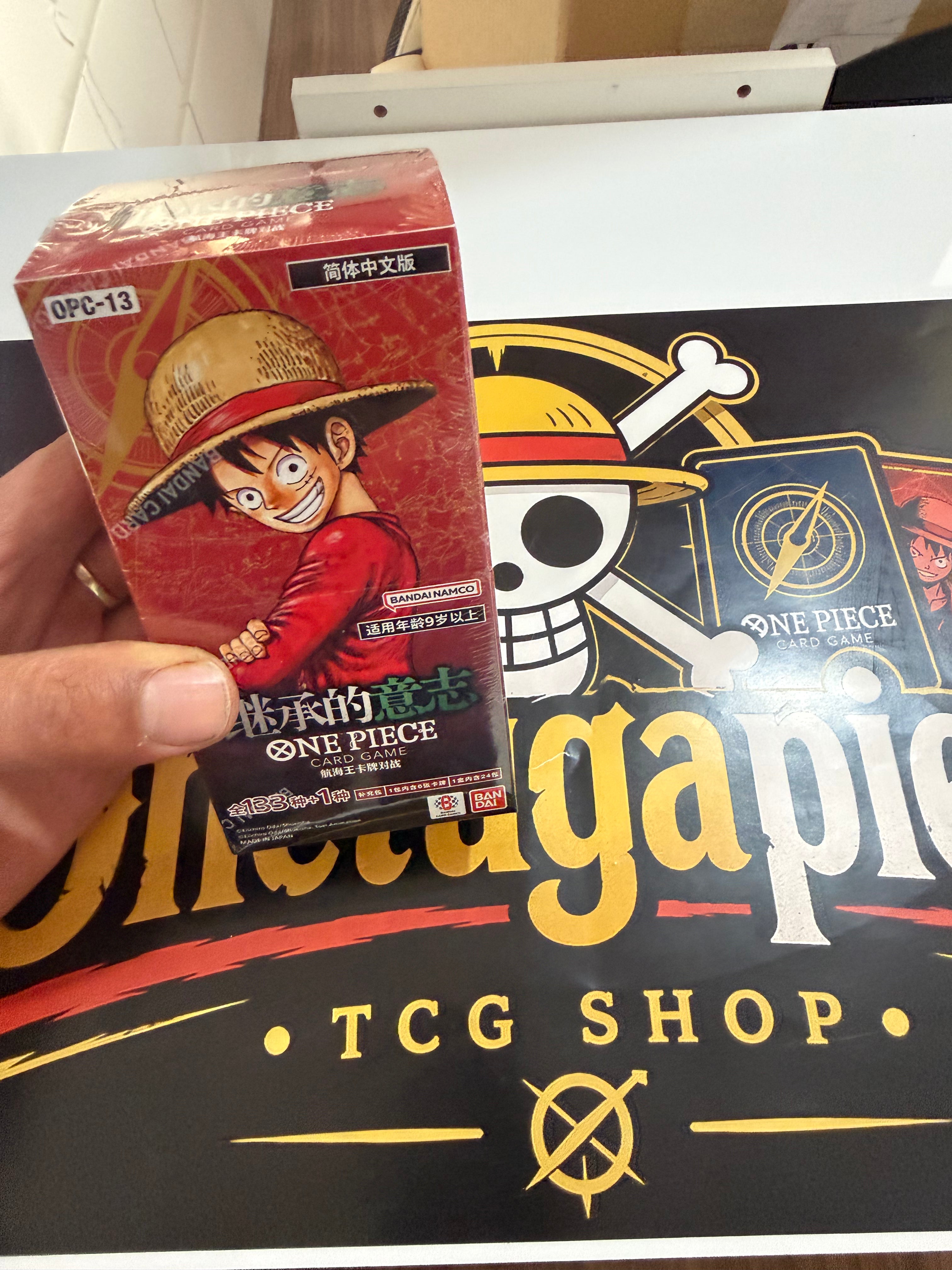 One Piece Card Game OP-13 – Versão Chinesa