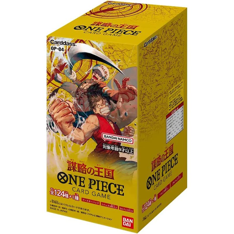 One Piece – OP04 Kingdoms of Intrigue (Japanese) Breaks - OneTugaPiece