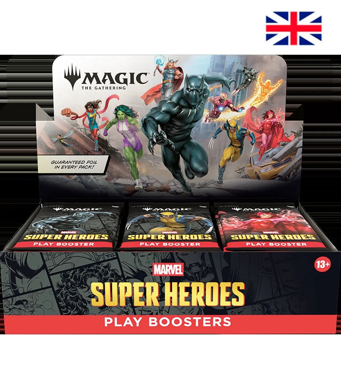 Pre Order Booster Display (30 Boosters) Marvel Super Heroes Inglés - Magic The Gathering - OneTugaPiece